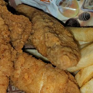 Image for 3 Chicken Tenders W/fries .