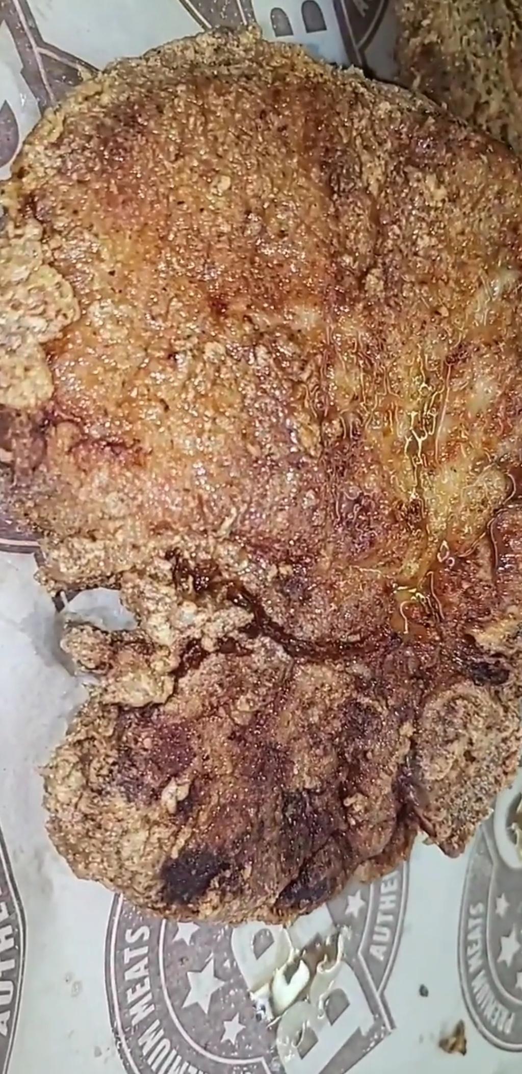 Single Fried Pork Chop