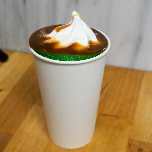 Caramel Sour Green Apple Slushee