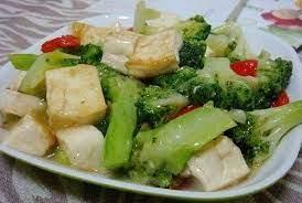804Tofu w/Mixed Vegetable时菜豆腐