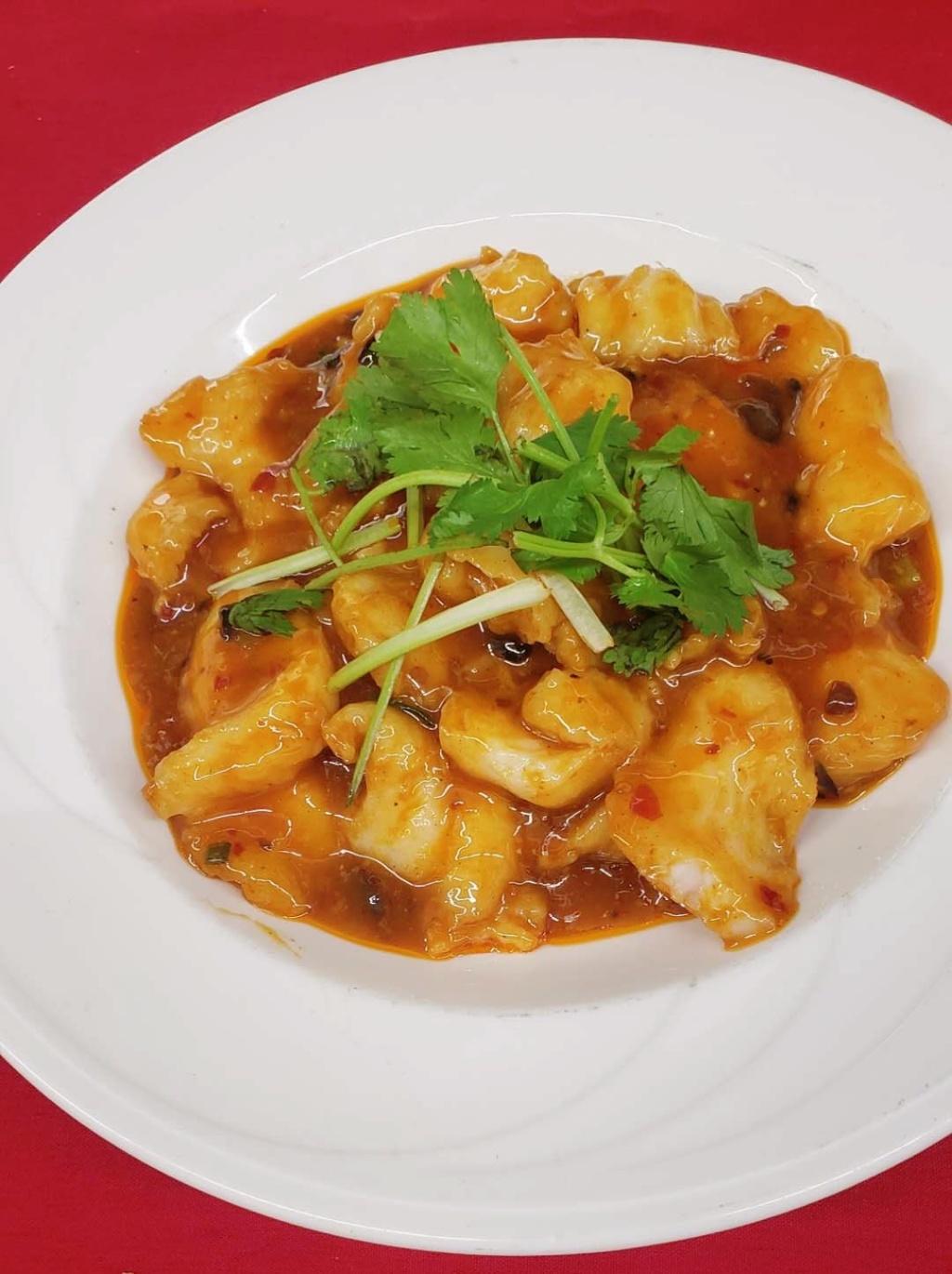 S06Sole Fish Fillet Chili Bean Sauce豆瓣鱼片