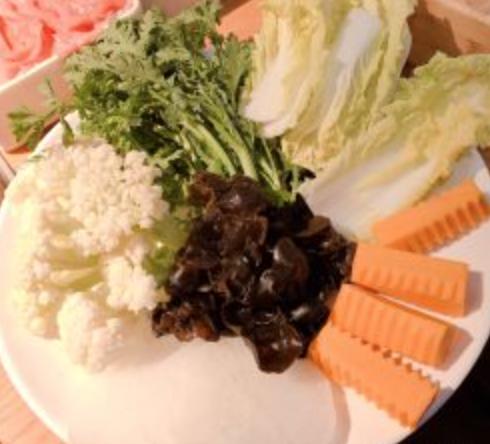 Vegetable Combo( Potato, Seaweed, Wood Ear, White Radish)四色素拼(土豆海带木耳白萝卜)