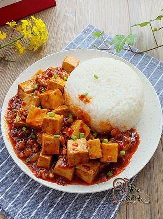 Mapo Tofu Rice Bowl麻婆豆腐盖飯