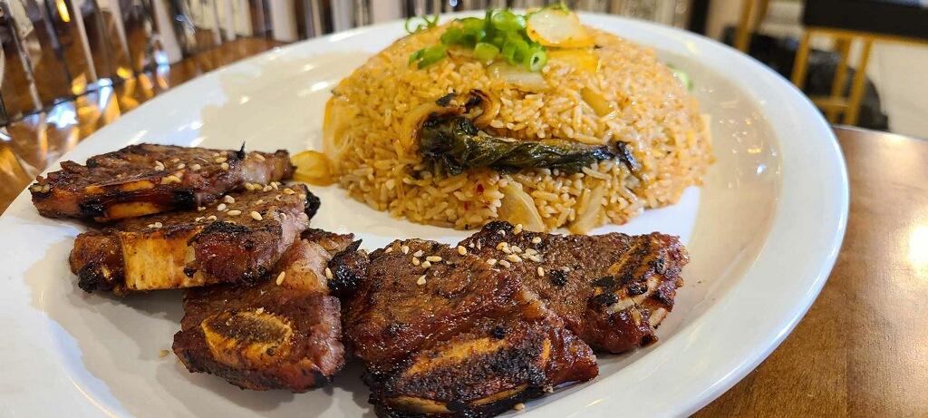 Image for Korean Beef Rib W/ Kim Chi Fried Rice(Suon Dai Han COm Chien).