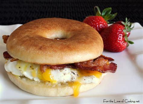 Bagel, Bacon, Egg, And Cheese