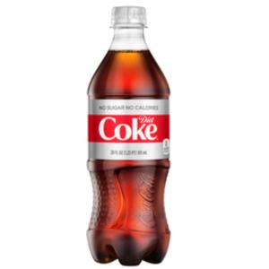 Diet Coke Bottles, 20 fl oz